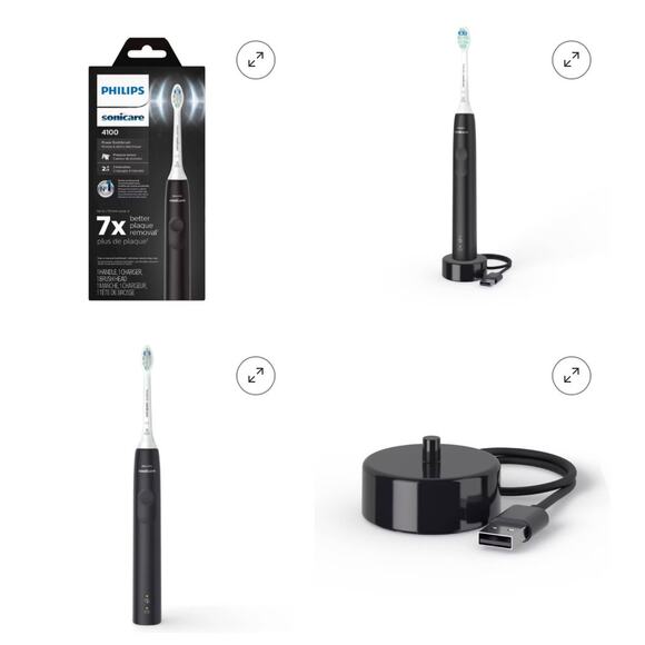 Philips Sonicare 4100 Plaque Control Rechargeable Electric Toothbrush - Picture 1 of 3